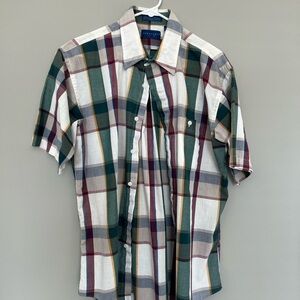 Towncraft Men's Multicolor Plaid Shirt